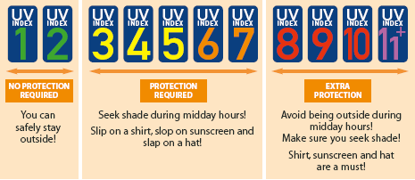 UV Index Scale