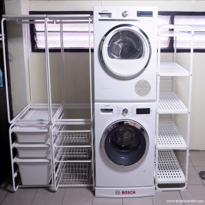 My New Laundry Area #PuPeHomeProject