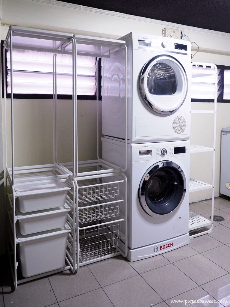 My New Laundry Area #PuPeHomeProject