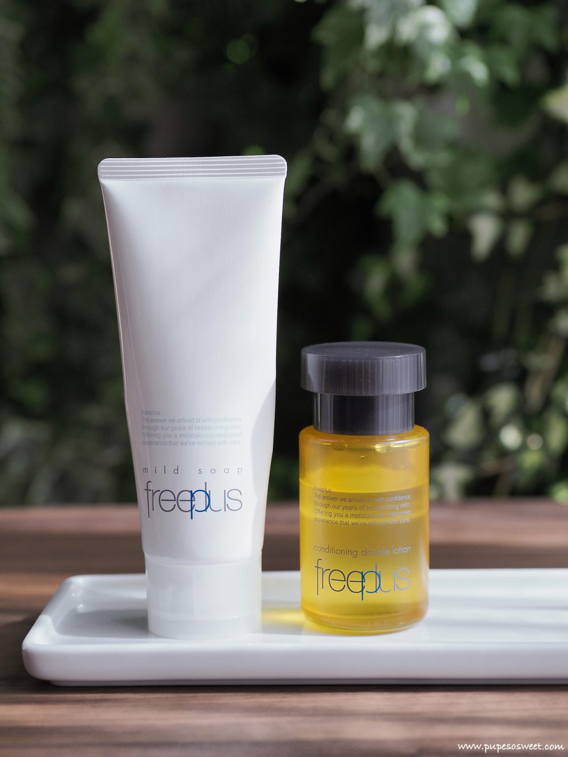[Review] freeplus : Conditioning Double Lotion